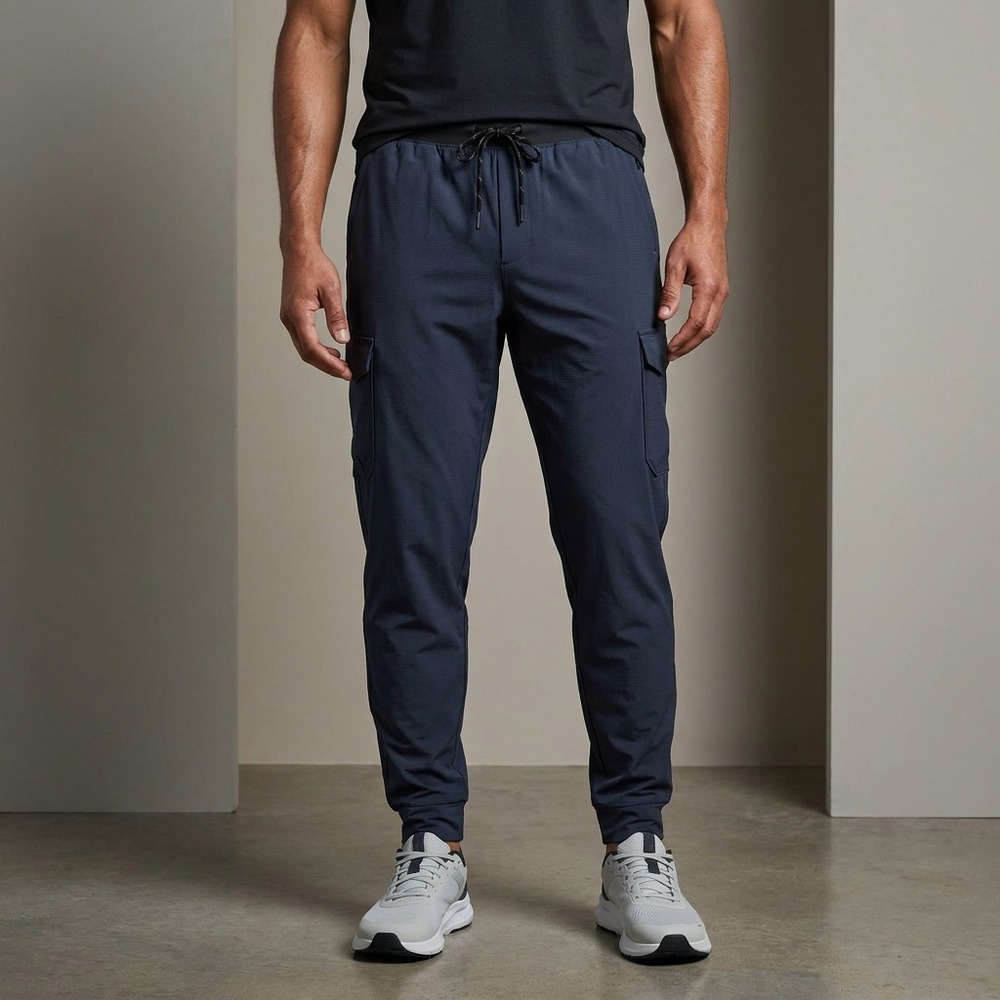 RHONE Mens Invictus Stretch Cargo Jogger Pants M Elite Performance Activewear